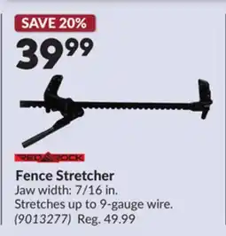 Princess Auto Fence Stretcher offer