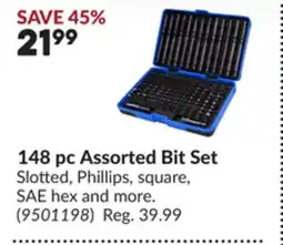 Princess Auto 148 pc Assorted Bit Set offer