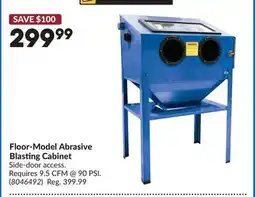 Princess Auto Floor-Model Abrasive Blasting Cabinet offer