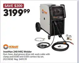 Princess Auto IronMan 240 MIG Welder offer