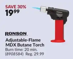 Princess Auto Adjustable-Flame MDX Butane Torch offer