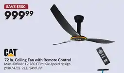 Princess Auto 72 in. Ceiling Fan with Remote Control offer