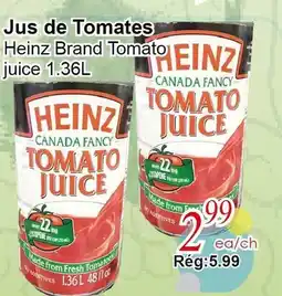 Marche C&T Jus de Tomates Heinz offer
