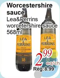 Marche C&T Worcestershire sauce Lea&Perrins offer