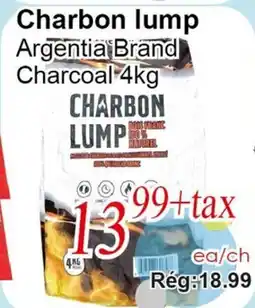 Marche C&T Charbon lump Argentia Brand offer