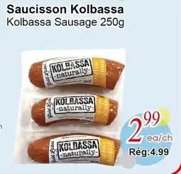 Marche C&T Saucisson Kolbassa offer