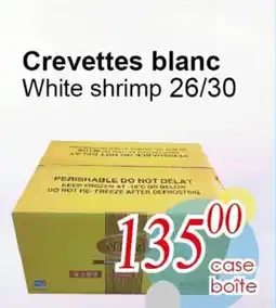 Marche C&T Crevettes blanc 26/30 offer