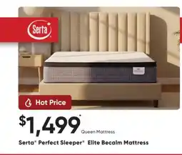 Sleep Country Serta Perfect Sleeper Elite Becalm Mattress offer