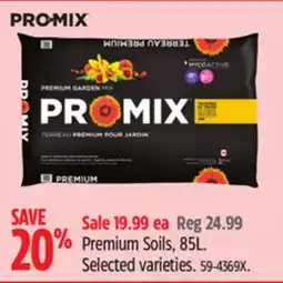 Canadian Tire Premium Soils, 85L offer