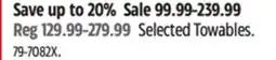 Canadian Tire Selected Towables offer