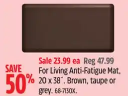 Canadian Tire For Living Anti-Fatigue Mat offer