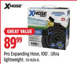 Canadian Tire Pro Expanding Hose, 100´. Ultra lightweight offer
