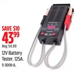 Canadian Tire 12V Battery Tester offer