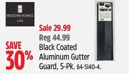 Canadian Tire Black Coated Aluminum Gutter Guard offer