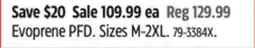 Canadian Tire Evoprene PFD offer