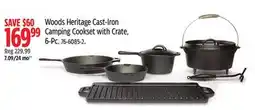 Canadian Tire Woods Heritage Cast-Iron Camping Cookset with Crate, 6-Pc offer