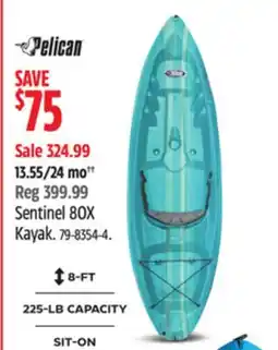 Canadian Tire Sentinel 80X Kayak offer