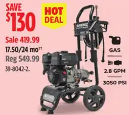 Canadian Tire SIMONIZ POWER Washer offer