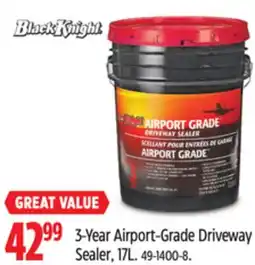 Canadian Tire 3-Year Airport-Grade Driveway Sealer offer