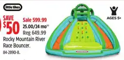 Canadian Tire Little Tikes Rocky Mountain River Race Bouncer offer