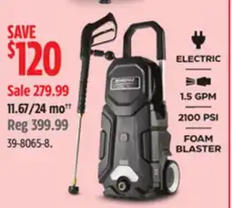 Canadian Tire SHINYAL Pressure Washer offer
