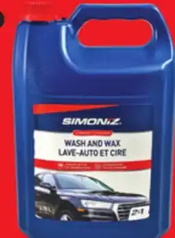 Canadian Tire High Foam Car Wash & Wax offer
