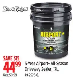 Canadian Tire Black Knight 5-Year Airport+ All-Season Driveway Sealer offer