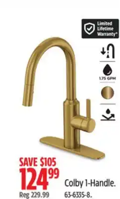 Canadian Tire Danze Colby 1-Handle offer