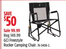 Canadian Tire GCI Freestyle Rocker Camping Chair offer