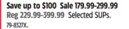 Canadian Tire Selected SUPs offer