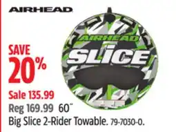 Canadian Tire 60˝ Big Slice 2-Rider Towable offer