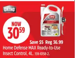 Canadian Tire Home Defense MAX Ready-to-Use Insect Control offer
