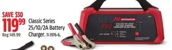 Canadian Tire Classic Series 25/10/2A Battery Charger offer