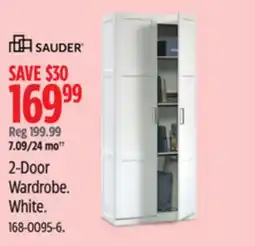 Canadian Tire 2-Door Wardrobe offer