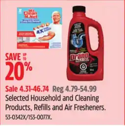 Canadian Tire Selected Household and Cleaning Products, Refills and Air Fresheners offer