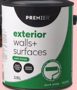 Canadian Tire Premier Exterior Paint offer