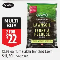 Canadian Tire SCOTTS Turf Builder Enriched Lawn Soil offer