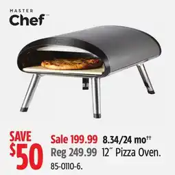 Canadian Tire MASTER Chef 12 Pizza Oven offer