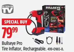 Canadian Tire Bullseye Pro Tire Inflator, Rechargeable offer