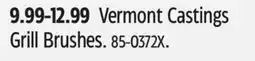 Canadian Tire Vermont Castings Grill Brushes offer