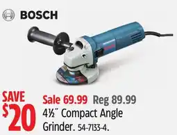 Canadian Tire 41⁄2˝ Compact Angle Grinder offer