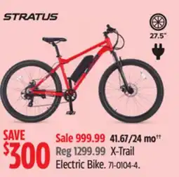 Canadian Tire Stratus X-Trail Electric Bike offer