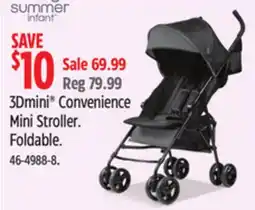 Canadian Tire 3Dmini Convenience Mini Stroller offer