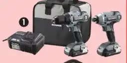Canadian Tire Maximum 20V Drill & 4 Impact Driver Combo Kit offer