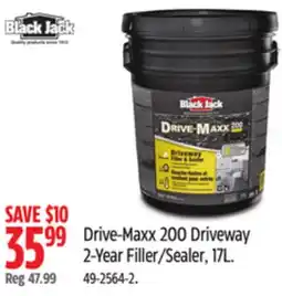 Canadian Tire Black Jack Drive-Maxx 200 Driveway 2-Year Filler/sealer offer
