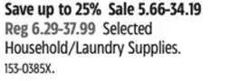 Canadian Tire Selected Tide Household/Laundry Supplies offer