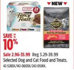 Canadian Tire Selected Purina Dog and Cat Food and Treats offer