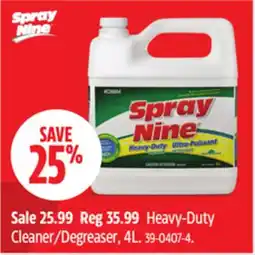 Canadian Tire Spray Nine Heavy-Duty Cleaner/Degreaser offer