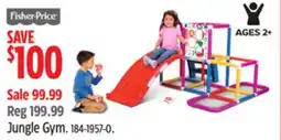 Canadian Tire Fisher-Price Jungle Gym offer