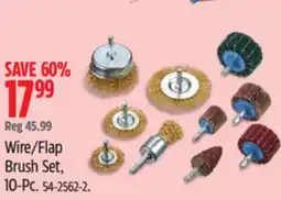 Canadian Tire Tested Wire, Flap Brush Set offer